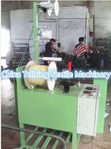 Good quality Tellsing coiling machine in sales for ribbon,webbing,tape,strip