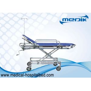 China Easy Moving Patient Transfer Trolley For Ambulance Aluminum Alloy Structure on sale