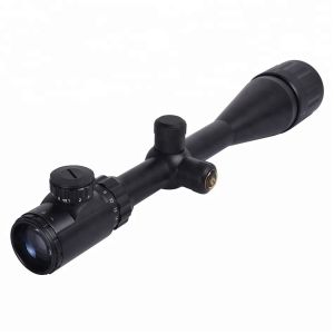 Red Green Illuminated 6-24X Power Adjustable Objective Scopes for Long-Range