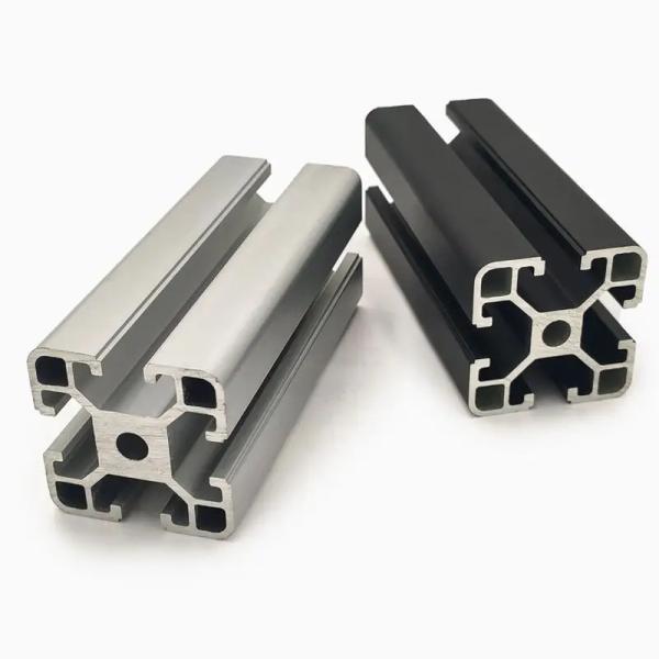 Quality Extruded Aluminum Channel Profile With Custom Dimensions Anodized Finish wholesale