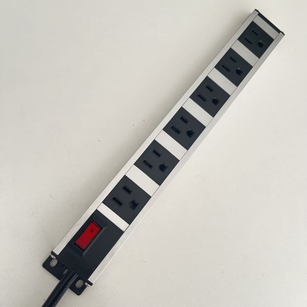 Quality Sturdy and 6 Outlet Power Strip for Network Laboratory and Environments with ETL Certification and Surge Protection wholesale