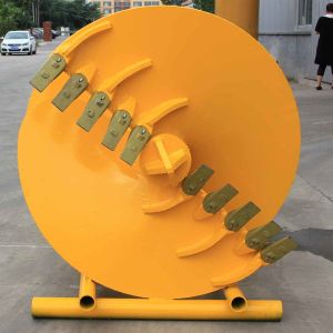Sand Soil Rock Drilling Auger steel For Piling Rig Rotary Piling Rig