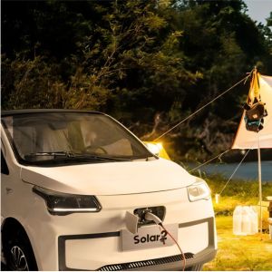 RHD/LHD Electric Car Solar 2 With Solar Pannel Power For Longer Driving