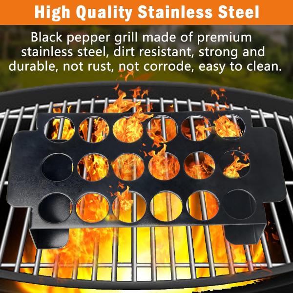 ISO9001 Rohs CE 16949 Standard Grill Rack for Chili Nonstandard Jalapeno Popper Rack