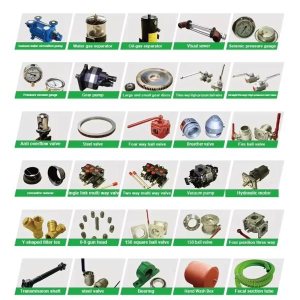 HOWO 4x2 Driver 10000L Sewage Suction Truck with Vacuum Pump for Sucking Waste Water Vacuum Sewer Tanker Suction Truck