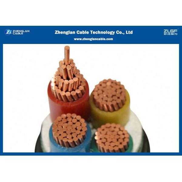 0.6/1KV Low Voltage 3+1 Power Cable (Unarmoured) , PVC Insulated Cable （AL/CU