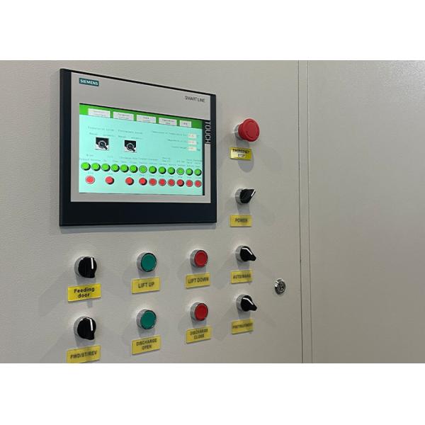 Electric 3200kg Food Waste To Fertilizer Machine Organic Recycler Fermentation