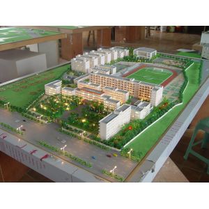 China School Project Miniature Architectural Models Plywood Packing Pdf Drawing on sale