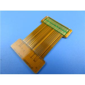 Double Layer Flexible PCB Board With Gold Plated Laser Cut For FPC Sample