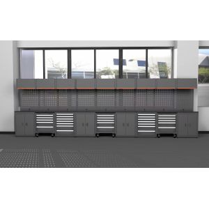 Workshop Garage Units Steel Large Combination Tool Cabinet Garage Workbench /