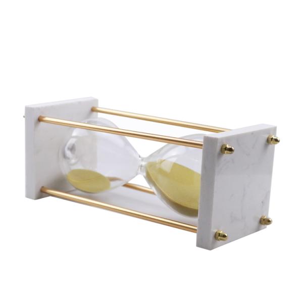 wholesale home decoration wooden tea timer 60 minute vintage hourglass sand timer wood clock