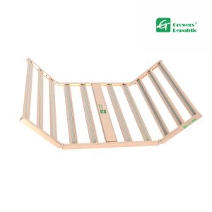 Cheap Double Foldable Full Spectrum Grow Lights Indoor 1200W High Performance for sale