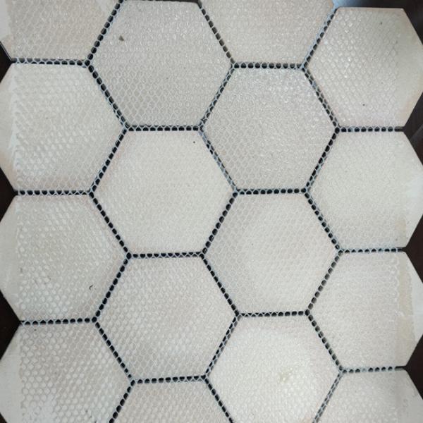 Quality Stainless Steel Hexagon Mosaic Tile For Bathroom Backsplash wholesale