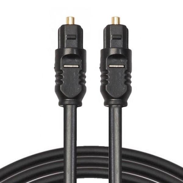Quality High Quality Thin 24K Gold Spdif Digital Optical Audio Toslink Cable wholesale