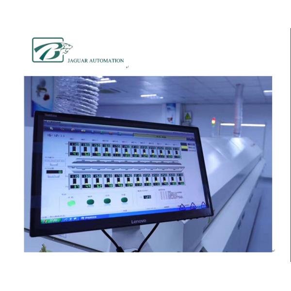 JAGUAR 3900mm Heating Passage Reflow Oven Machine High Speed 50kw Power With