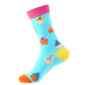 Custom OEM ODM Plain Knit Crew Pure Cotton Mens Fashion Snack Desert Pattern