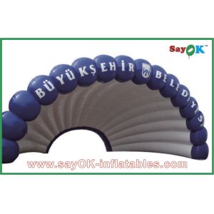 China Large Inflatable Tent Waterproof Oxford Fabric Inflatable Air Tent For Entertainment L4mxW4m on sale