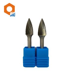 Deburring Tools Carbide Rotary Burr With Steel Shank 6mm Diameter