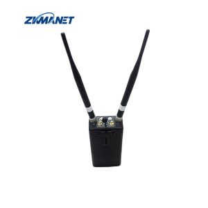 Handheld Manpack Mesh Radio Full Bandwidth Video Transmission HD Image 1W 1.4GHz