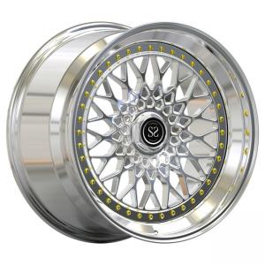Cheap 21inch 2 PC Piece Forged Aluminum Wheels Chrome Barrels Lips Audi RS7 for sale