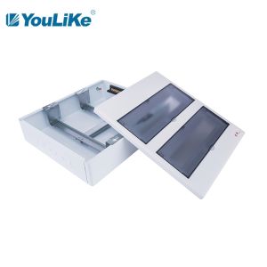 Waterproof IP40 Plastic MCB Box , MCB Junction Box To Protect Circuit Breakers