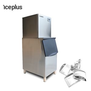 Crescent Shape Chewable Ice Maker Kitchen Use Portable Ice Maker Machine