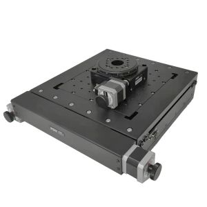 Motorized Three Axis Combined Heavy Duty Rotation Stage Xy Translation Z Axis
