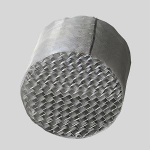 China Metal Woven Mesh Structured Packing High Flow Rate High Separation Efficiency on sale