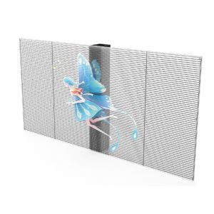 P7.8 Full Color Window Screen with 800-5500nits Brightness and 65% Transparency