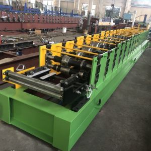 7.5KW 12m/Min Metal Sheet Rain Gutter Downspout Forming Machine