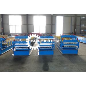 Automatic Galvanized Steel Sheet Cr12 Floor Deck Roll Forming Machine