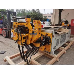 CNC Hydraulic Metal Pipe Bending Machine 1450mm For Muffler Car
