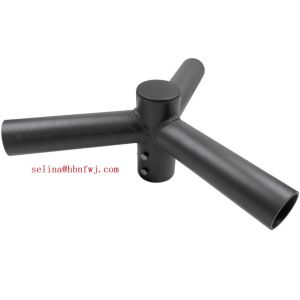Hebei Nanfeng Welded Steel Tenon Adapter with 3 Horizontal 90 Degree Tenons