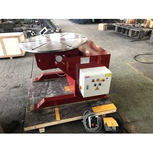 Welding Rotating Table 1000kg Welding Positioners Remote Hand Control Box