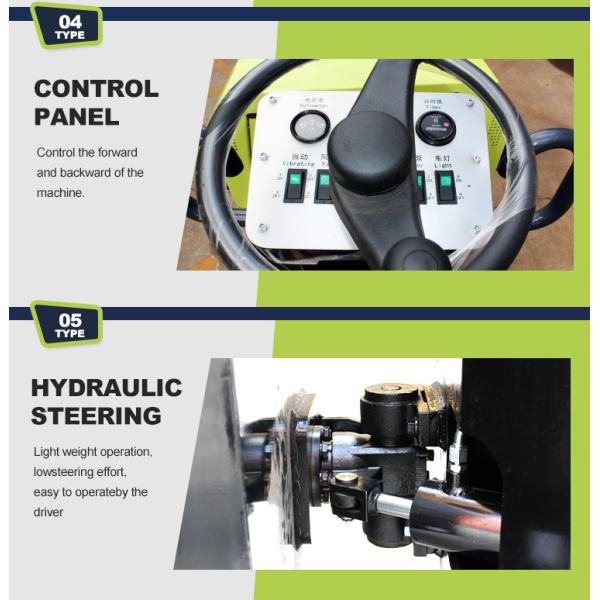 1ton 2 Ton 3 Ton Road Roller Vibratory Rolller Machine Asphalt Ride on Mini Compactor Road Roller