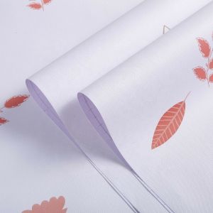 0.14mm-0.26mm Thickness Floral Printed PVC Self Adhesive Sticker for Wall