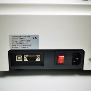 4nm Spectral Bandwidth Manual Single Beam Photometer Uv Vis Spectrophotometer