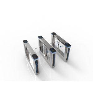 304 Stainless Steel Qr Code Turnstile Gate Acess Control System