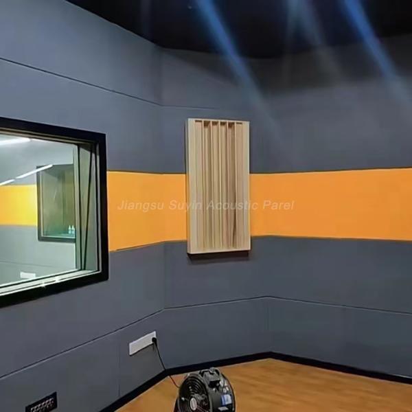 Quality Highly Effective Sound Absorption Wood Acoustic Panels Cherry 21mm Thickness wholesale