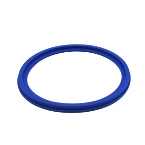 Cheap Blue FKM Rubber Flat Washer Silicone Rubber Sealing Washer for sale