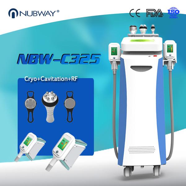 Quality 2 Cryo handles work at the same time optional Cryolipolysis cool body sculpting machine with 5 handles wholesale