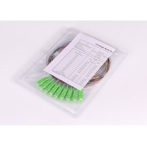 1x2 1x4 1x8 1x16 1x32 1x64 Fiber Optic PLC Splitter With SC Connector Optical