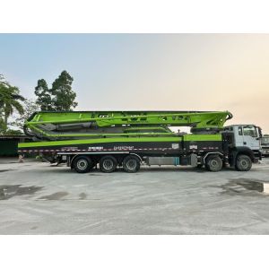2023 Zoomlion 70m Concrete Pump Maximum Cloth Depth 63.8M for High-Rise