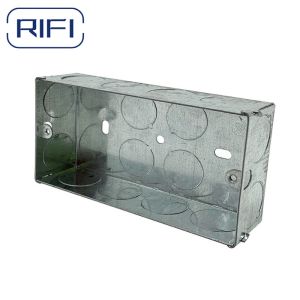 3"*6" Galvanized Steel GI Switch Box IP 65 Electrical Junction Boxes