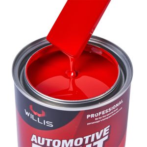 Red 2K Solid Paint with 1L 4L 20L Sizes and 2 Years Shelf Life for Automotive
