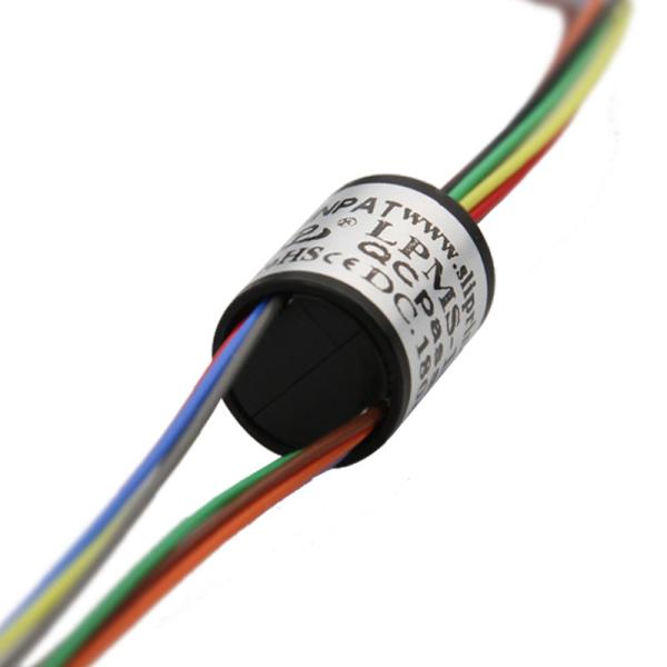 Quality Super Mini Capsule Slip Ring 10 Circuits 0~300 RPM wholesale