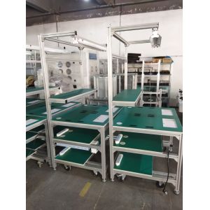 Cheap Aluminum profile multi-layer illuminated workbench, customizable size and model for sale