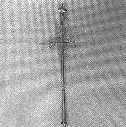 model metal lamp-1:150 metal landscape lamp,scale lamp,architectural model lamp