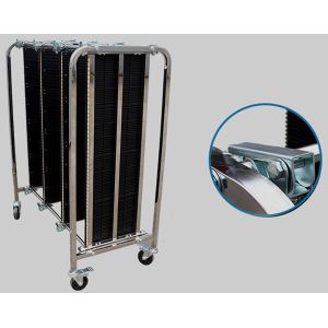SMT ESD PCB Magazine Rack High Temperature Resistant Easy Operated