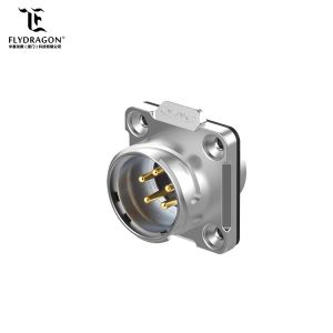 DH 20 Metal Shell Cable Connector Waterproof IP65/IP67 5pin Auto Connector